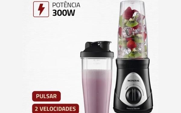 Personal Blender Mondial 300W: Praticidade na Cozinha