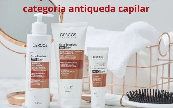 Vichy Dercos: A marca nº1 em tratamento antiqueda de cabelos